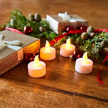 Svíčka 3Pagen 4 LED svíčky Každý průměr 3,6 cm, výška 4 cm