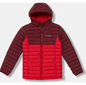 Chlapecká bunda Dětská bunda Columbia Powder Lite 2090023 červená 33A, vel. 152