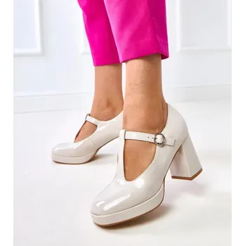 Dámské polobotky Polobotky na podpatku model 218175 Solea 38