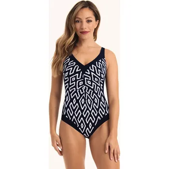 Dámské plavky Style Tisa jednodílné plavky 7325 dark blue - Anita Classix 321 dark blue 48B