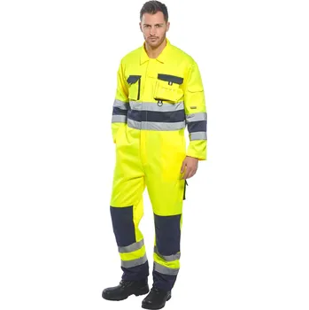 Pracovní kombinéza Portwest Kombinéza CORBET, různé barvy Velikost L žlutá/navy