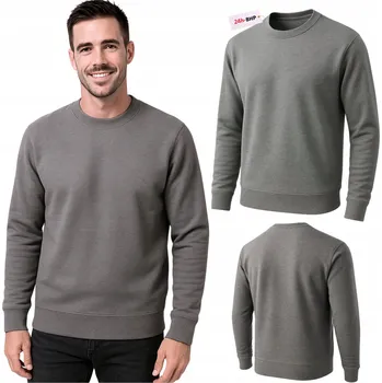 Pánská mikina Mikina BOZP BAVLNA Šedá