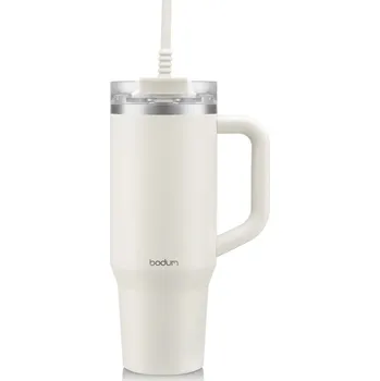 Termohrnek Termohrnek Quencher TRAVEL MUG Tumbler 1,2 l bílý, Frost - BODUM (Termohrnek Quencher H2.O FlowState Tumbler 1200 ml white, Frost - BODUM)