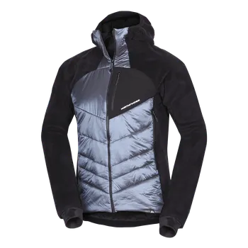 Northfinder Pánská outdoorová hybridní bunda EMERYTH, tmavě modrá, S