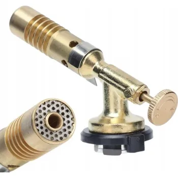 Stavební hořák RUČNÍ PLYNOVÝ HOŘÁK VYSOKOTEPLOTNÍ MOSAZNÝ SVAŘOVACÍ S REGULACÍ