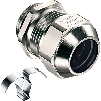 elektrický kabel Agro 1083.17 Kabelová vývodka EMC easyConnect, s kontaktní pružinou, mosazná, závit M16 x 1,5