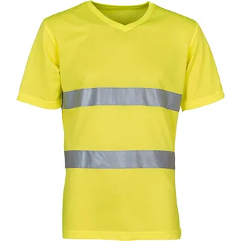 Dámské tričko Yoko Reflexní funkční triko HVJ910 Hi-Vis Yellow L