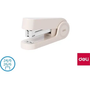 Sešívačka Deli Linfini EM331, krémová