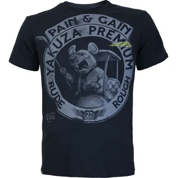 Pánské tričko Pánské triko Yakuza Premium 3907 dark blue velikost: 3XL