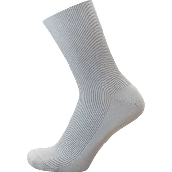 Pánské ponožky KNITVA Zdravotní ponožky bez lemu NELA šedá světlá 37