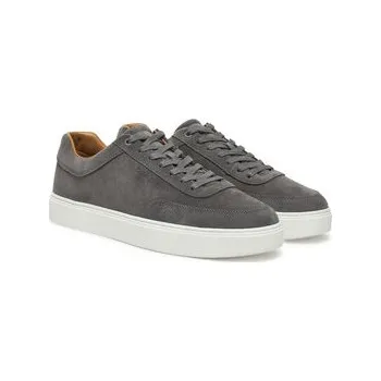 Dámské tenisky Sneakersy Calvin Klein Clean Cup Low Laceup Oxf Su HM0HM01880 Šedá 40