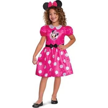 Karnevalový kostým Disguise - Základní kostým Minnie Mouse pro dívku - 3-4 years