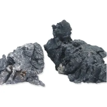Dekorace do akvária Dekorace Rataj kámen Amano rock BLACK M 1-2 kg, 15-25cm-KS