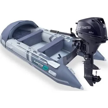 Člun Komplet Gladiator C420 AL a Tohatsu MFS20E S