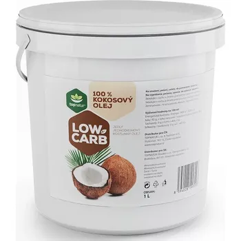 Rostlinný olej Topnatur 100% Kokosový olej 1L