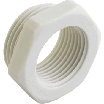 elektrický kabel Agro 3455.50.25 Závitová redukce M50 x 1,5 / M25 x 1,5, plastová, světle šedá, šestihranná, 12mm