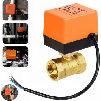 Ventil KULOVÝ ELEKTROMAGNETICKÝ VENTIL 3/4 palce s pohonem 220V DN25 pro vodu