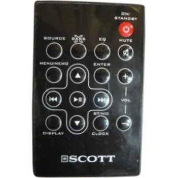 SCOTT I-WXH80 - kompatibilní značkový dálkový ovladač General