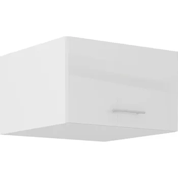 Kuchyňská skříňka Horní hluboká výklopná skříňka LARA WHITE 60 NAGU-36 1F