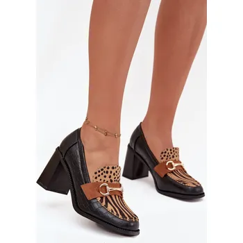 Dámské polobotky Polobotky na podpatku model 217843 Step in style 39