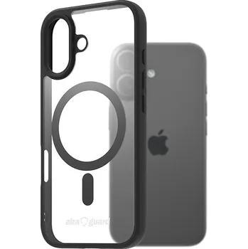 Pouzdro na mobilní telefon AlzaGuard Clear TPU Case Compatible with Magsafe pro iPhone 17 - černé