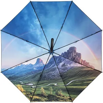 Deštník Fare Automatický holový deštník FA1193 Black-Mountain 105 cm