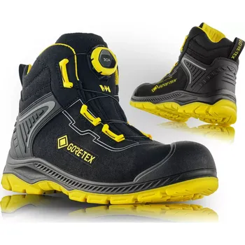 Pracovní obuv VM LIVERPOOL 8010-S7L bezpeč.kot.obuv BOA černá/žlutá - 37