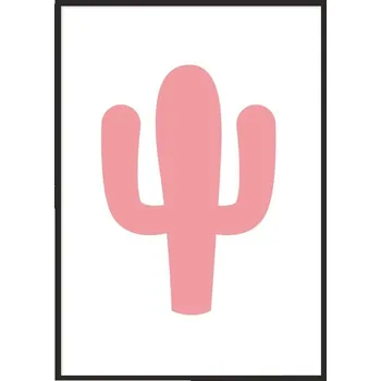 Obraz OBRAZ / PLAKÁT V RÁMU A4 cm Kaktus PD136