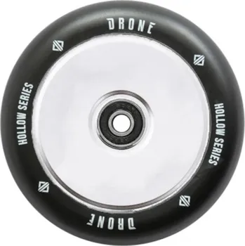 Kolečko ke koloběžce Kolečko DRONE Hollow 110mm | 88A | ABEC-9 | SILVER