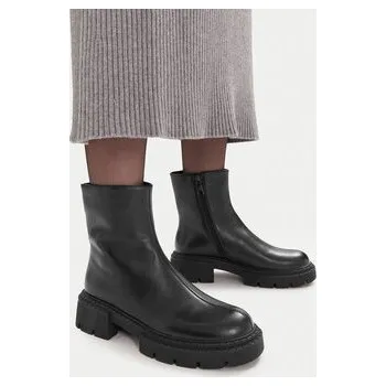 Dámské kozačky Polokozačky Badura C-ANAHI-MX01415-2 Černá 38