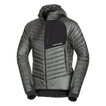Pánská bunda Northfinder Pánská outdoorová lehká zateplená bunda BALINT, zelená, L