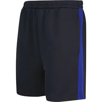 Pánské kraťasy Finden+Hales Pánské šortky s kapsami na zip LV886 Navy-Royal XXL