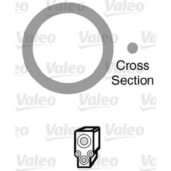 Chladič motoru Těsnění, potrubí chladiva VALEO 509759
