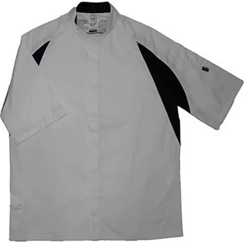 Gastro oděv Le Chef Jednořadá gastro košile DE128 White-Black M