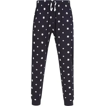 Dámské pyžamo Sf Unisex pyžamové kalhoty SF086 Navy-White Stars XS