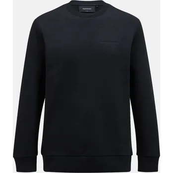 Pánská mikina MIKINA PEAK PERFORMANCE M ORIGINAL SMALL LOGO CRE BLACK