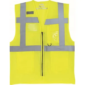 reflexní vesta Yoko Reflexní multifunkční vesta HVW820 Hi-Vis Yellow XXL