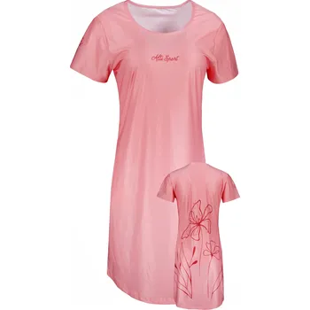 Dámské oblečení Dámské prodloužené triko premium ALTISPORT VOJ/ALW075SAT02 PEACH S