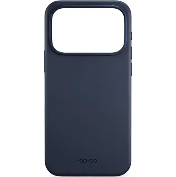 Pouzdro na mobilní telefon Kryt EPICO Mag+ pro Apple iPhone 17 Pro Max - MagSafe / Qi2 - kožený - modrý
