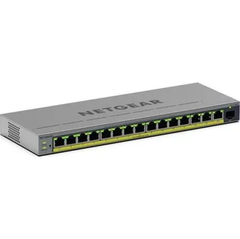 Switch Netgear 16PT GIGABIT UNMANAGEABLE PLUS SWITCH W/ POE+ GS116EPP-100EUS