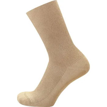 Pánské ponožky KNITVA Zdravotní ponožky bez lemu NELA - 10 párů béžová světlá 48