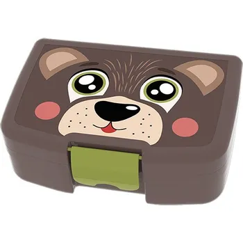 Školní batoh Hurá kolekce Box na svačinu, medvěd