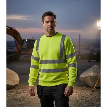 Pánská mikina MALFINI Mikina ESSENTIAL, různé barvy Velikost L žlutá