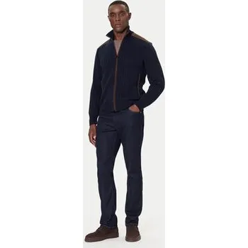 Dámský svetr Paul&Shark Kardigan 15311210 Tmavomodrá Regular Fit XXL