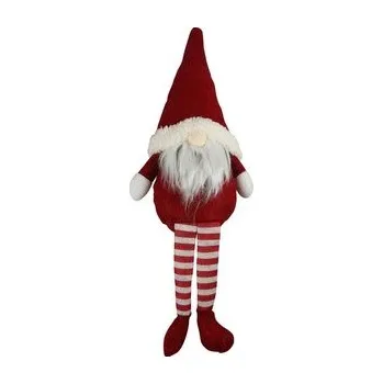 Figurka Skrzat z getrami w paski siedzący czerwony