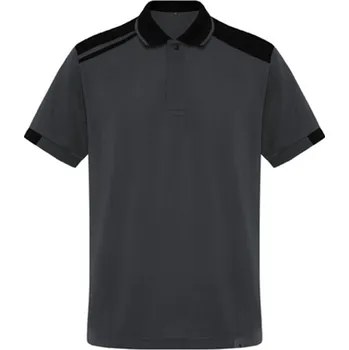 Pánské tričko Roly Samurai Pánské polo triko PO8410 Lead 23-Black 02 XXL