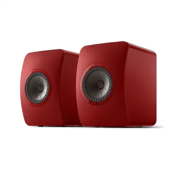 Elektronika Kef LS50 II Wireless + S2 stojany - červená