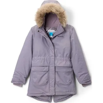 Dívčí oblečení Dětská zimní bunda Columbia NORDIC STRIDER II JACKET S Fialová, Tmavě modrá