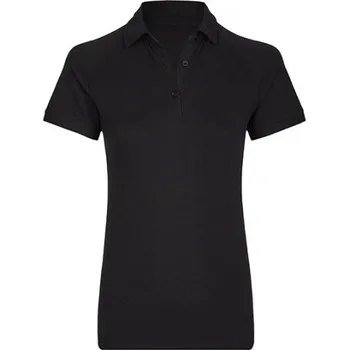 Dámské tričko Miners mate Dámské polo triko MY420 Black-Black XS