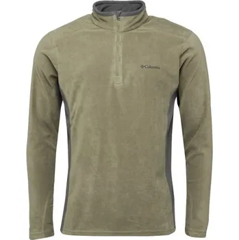 Pánská mikina Pánská outdoorová mikina Columbia KLAMATH RANGE II HALF ZIP L Khaki, Šedá
